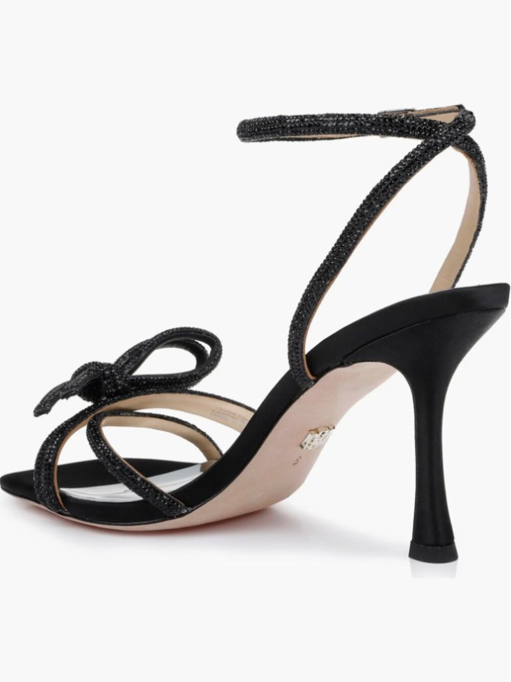 BADGLEY MISCHKA | Effie Strappy Bow Stiletto Heels - Picture 2 of 9